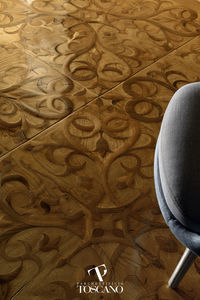 solid parquet floor
