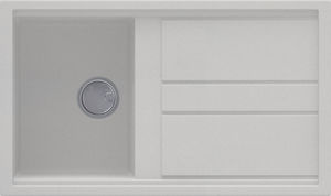 single-bowl kitchen sink