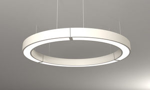 surface-mounted light fixture / hanging / LED / aluminum