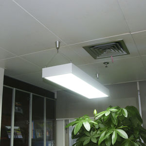 surface-mounted light fixture / hanging / LED / linear