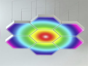 surface-mounted light fixture / hanging / LED / aluminum