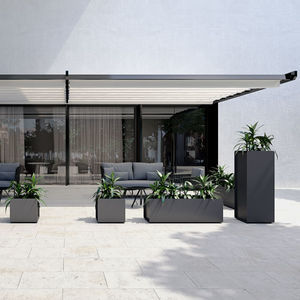 aluminum planter