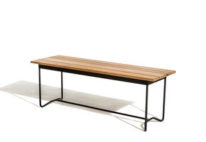 contemporary garden bench