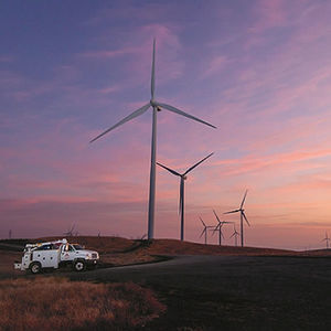 horizontal-axis wind turbine