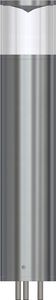 urban bollard light / garden / contemporary / anodized aluminum