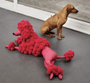 Merino wool sculpture