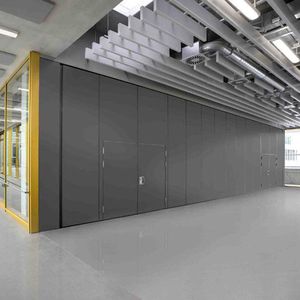 sliding and stacking partition