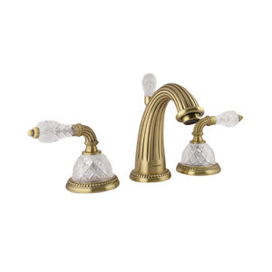 double-handle washbasin mixer tap