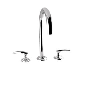 double-handle washbasin mixer tap