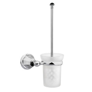 metal toilet brush holder