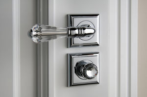 door handle / metal / contemporary