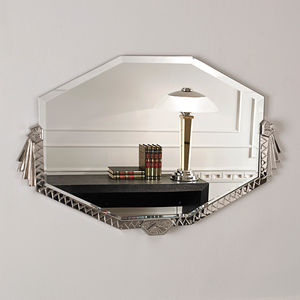 wall-mounted mirror