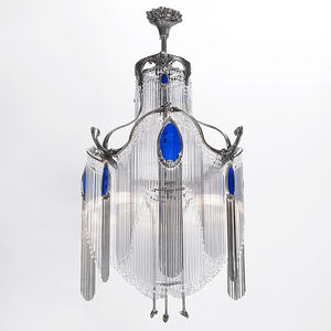 Art Nouveau style chandelier