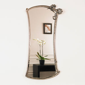 wall-mounted mirror
