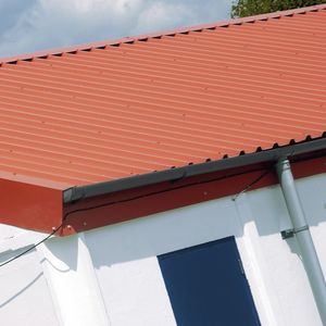 corrugated sheet metal