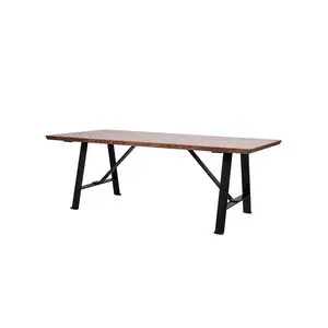 Scandinavian Design Dining Table Ren Stellar Works Solid Wood Stainless Steel Laminate