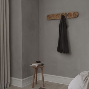 wall-mounted coat rack