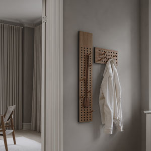 wall-mounted coat rack