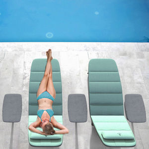 contemporary sun lounger / concrete / garden / for public spaces