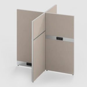 floor-mounted office divider 1