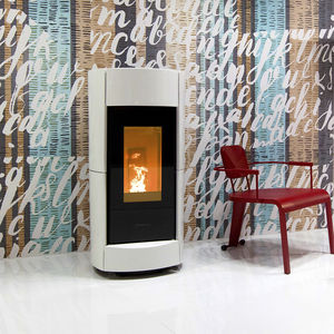 pellet heating stove 1