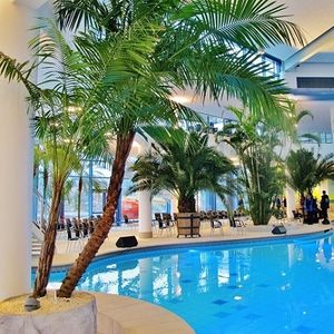 thermal bath indoor garden