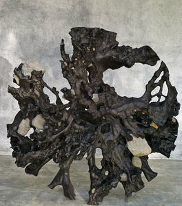 wooden sculpture