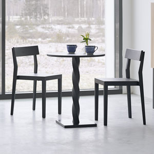 contemporary pedestal table