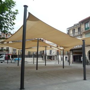 metal frame tensile structure