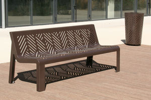 contemporary public bench 1