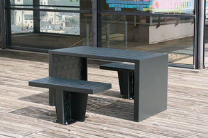 contemporary table and chair set