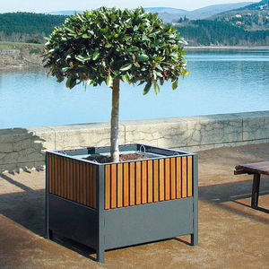 steel planter