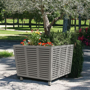 galvanized steel planter