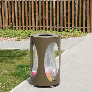 public trash can