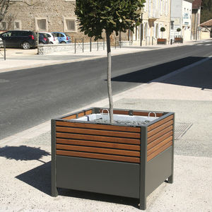 steel planter