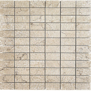 indoor mosaic tile / wall / natural stone / patterned