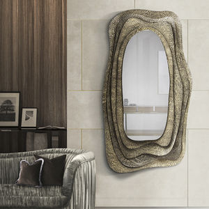 wall-mounted mirror