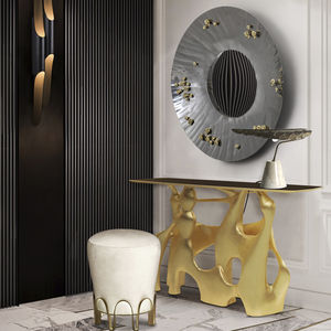 wall-mounted mirror