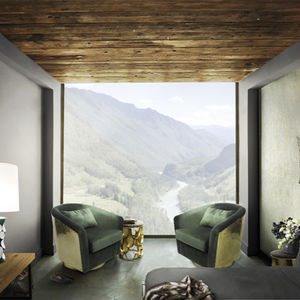 contemporary armchair