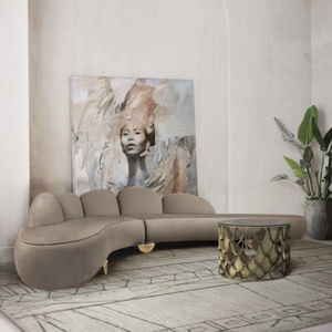 semicircular sofa
