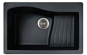 single-bowl kitchen sink