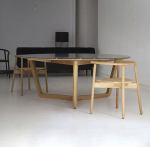 contemporary dining table