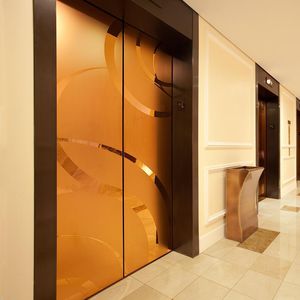 metal elevator door
