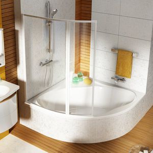 corner bathtub / acrylic