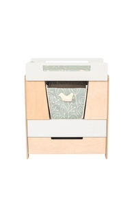 wooden changing table / free-standing