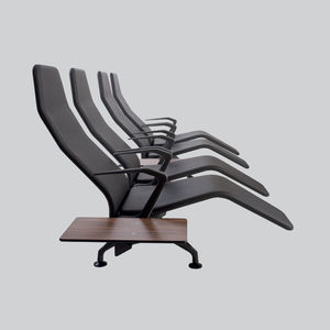 leather beam chairs
