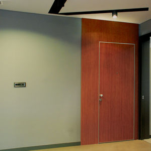 interior door / swing / laminate / HPL