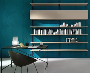 wall-mounted shelving system