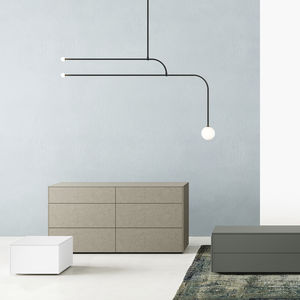 contemporary bedside table