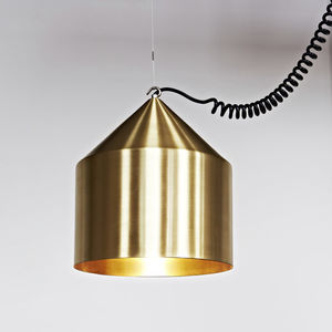 pendant lamp / Bauhaus design / steel